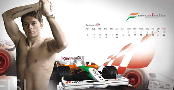 Formula 1 - Tim Force India predstavio sexi kalendar