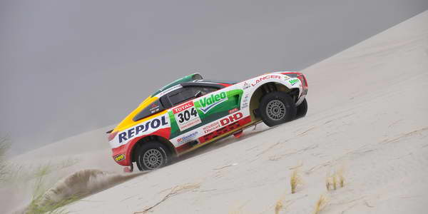 Dakar Rally, 13. dan – Prva pobeda Mitsubishija