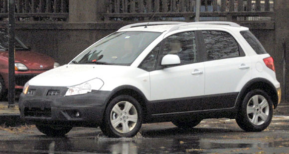 Fiat Sedici facelift - špijunske fotografije