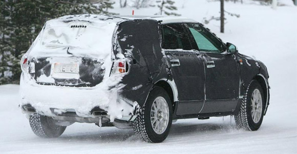 Saab 9-4X - špijunske fotografije