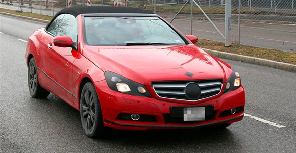 Mercedes-Benz E kabrio - špijunske fotografije