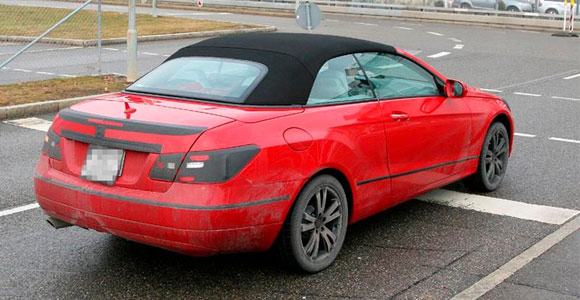 Mercedes-Benz E kabrio - špijunske fotografije