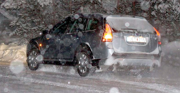 Saab 9-3X - špijunske fotografije