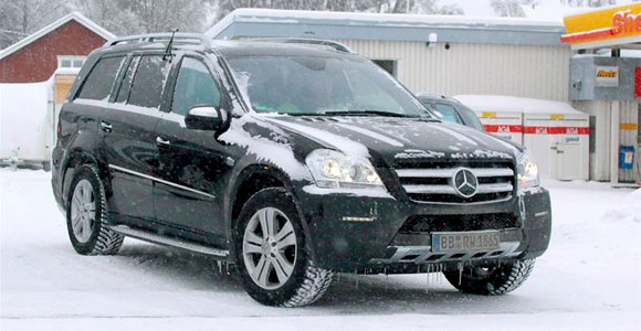 Mercedes-Benz GL 2010 - špijunske fotografije