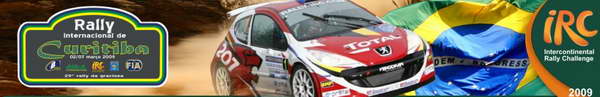 IRC, Rally Curitiba – Lista prijava