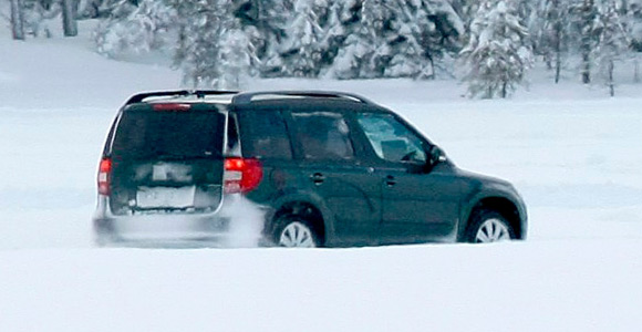 Škoda Yeti - špijunske fotografije