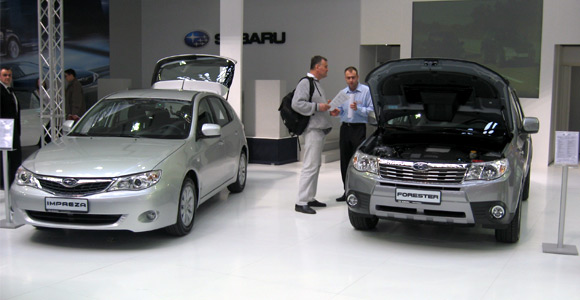 Subaru na sajmu automobila u Beogradu