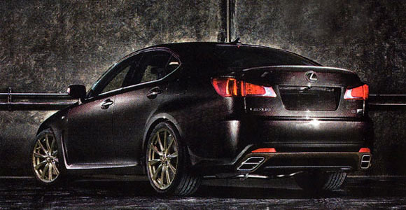 Lexus IS F Evolution: više snage, manje kilograma