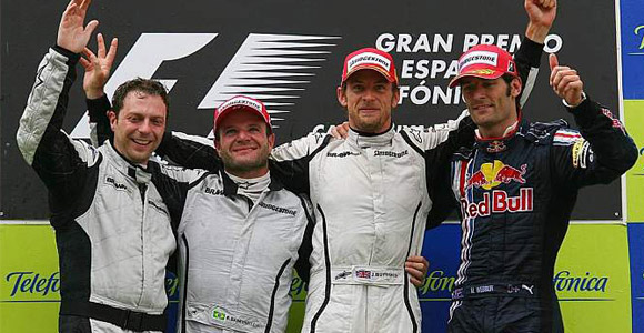 F1 VN Španije - Dvostruka pobeda Brawna, taktičke greške Ferrarija