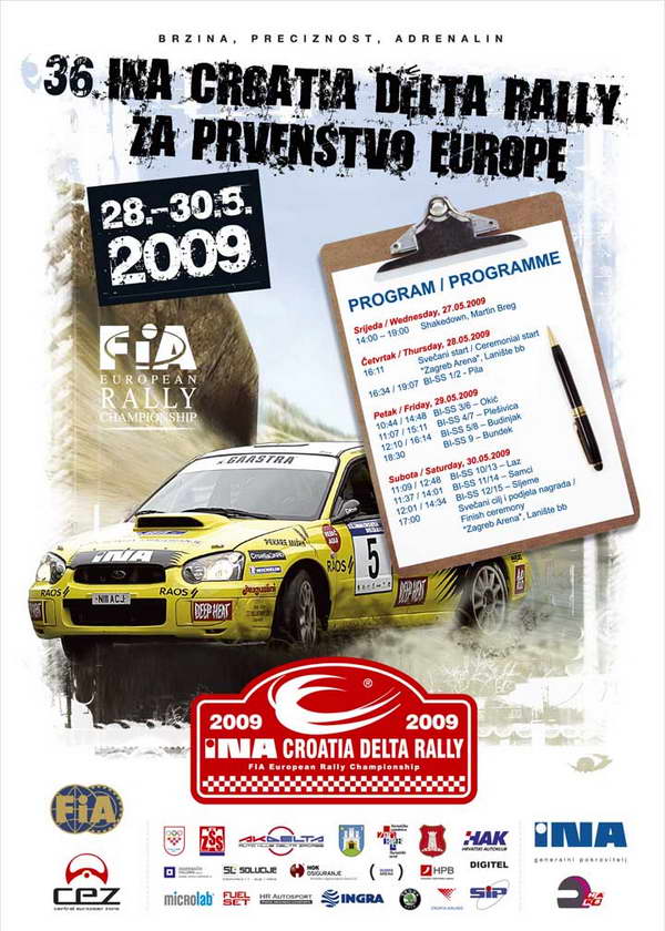 ERC, INA Delta Rally – Program