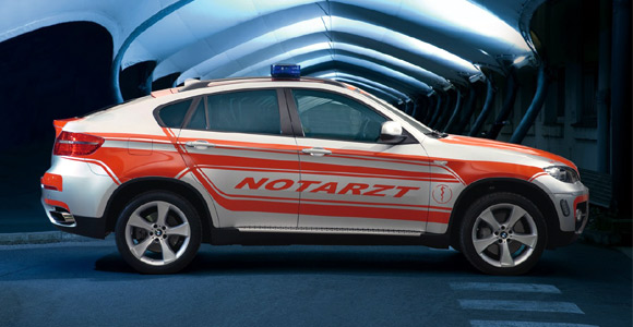 BMW X6 xDrive50i Ambulance - pomalo bizaran sanitet