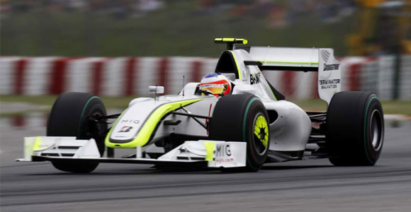 F1 - Brawn GP F1 Team pred trku za VN Monaka