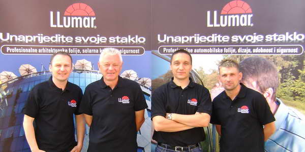 Hrvatska, rally - Osnovan LLumar rally team
