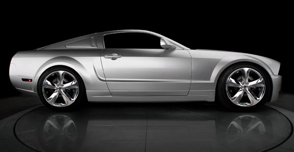 Iacocca Ford Mustang Silver 45th Anniversary Edition