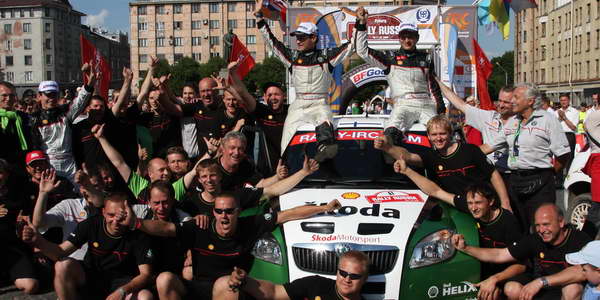 IRC, Rally Russia – Prva pobeda Škode Fabije S2000!