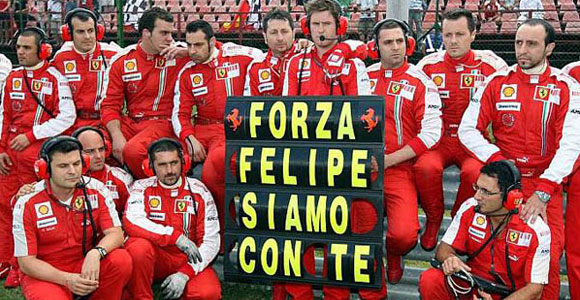 Formula 1: Rafaela Massa: Molite se za Felipea!