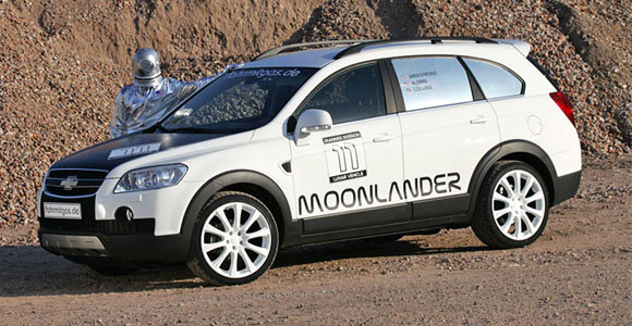 Chevrolet Captiva Moonlander - sećanje na Apollo 11