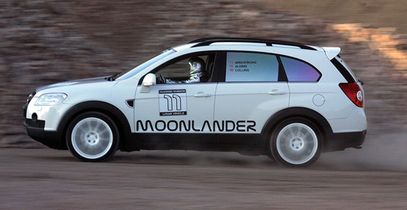 Chevrolet Captiva Moonlander - sećanje na Apollo 11