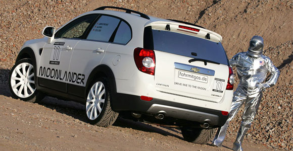 Chevrolet Captiva Moonlander - sećanje na Apollo 11