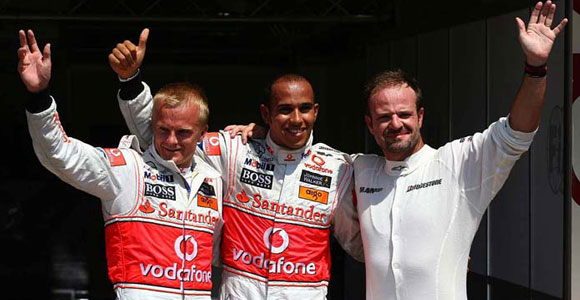 F1 VN Evrope - Hamilton startuje prvi