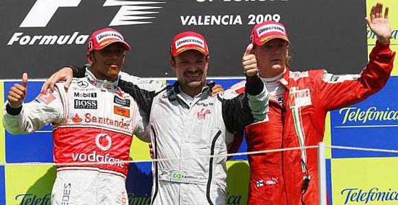 Formula 1 VN Evrope - Raikkonen top, Badoer trop
