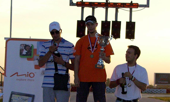 MIO je nagradio vice-šampiona prvog srpskog karting kupa