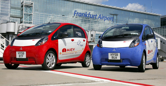 Mitsubishi i-MiEV u službi aerodroma u Frankfurtu