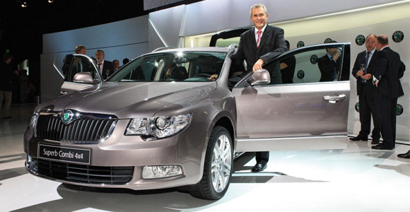Sajam automobila u Frankfurtu - Škoda Superb Combi