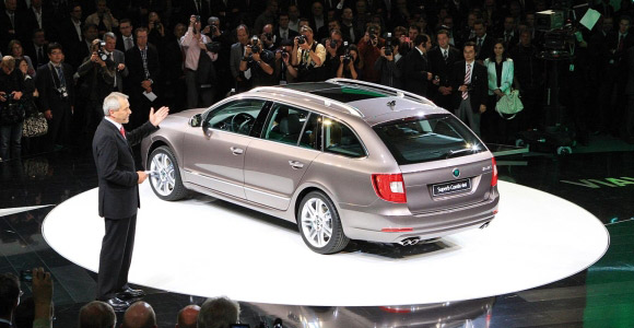 Sajam automobila u Frankfurtu - Škoda Superb Combi