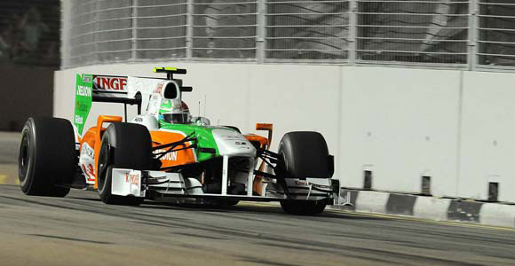 Formula 1 VN Singapura - težina bolida