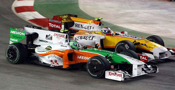 F1 VN Singapura - Hamilton pobedio, Button sve bliži tituli