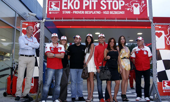 Eko pit stop - stani - proveri besplatno - vozi bezbedno