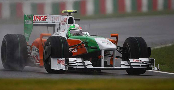 F1 VN Japana - Sutil pobednik kišnog nezvaničnog treninga
