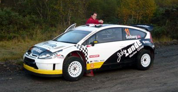 WRC - Petter Solberg testirao pred  Wales Rally GB
