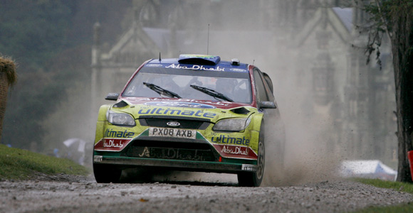 Wales Rally GB prvi dan - Leob - Hirvonen 5,3s