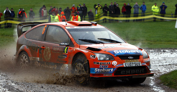Wales Rally GB prvi dan - Leob - Hirvonen 5,3s