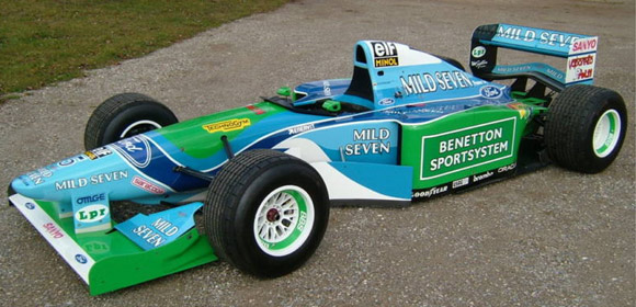 Formula 1 - Schumacherov bolid na aukciji