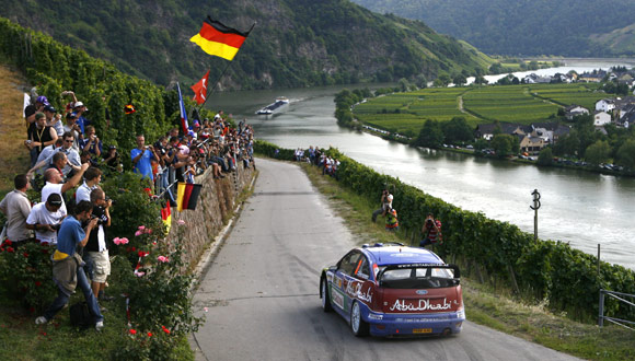 WRC - Rallye Deutschland 2010 - promene u itinereru