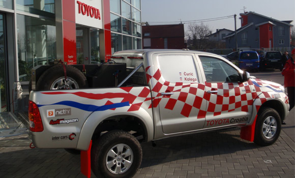 Dakar Rally 2010 - Dražen Ćurić: Toyota Hilux je kao tenk!