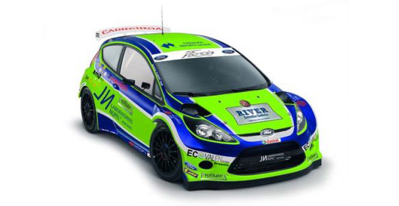WRC - Ford Espana - dizajn Ford Fiesta S2000