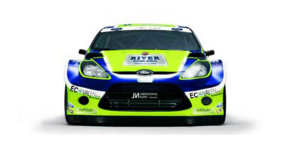 WRC - Ford Espana - dizajn Ford Fiesta S2000