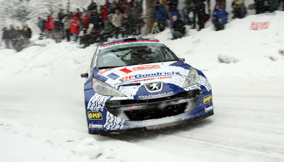 IRC - Peugeot pred Rally Monte Carlo