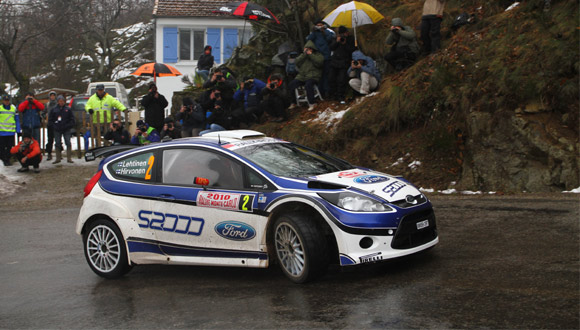 IRC Rally Monte Carlo - Hirvonen vodi, Kubica odustao