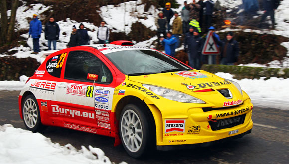 IRC Rally Monte Carlo - Težak prvi dan za Andreja Jereba