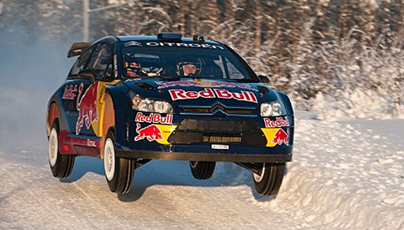Video: Kimi Raikkonen na Arctic Rally 2010