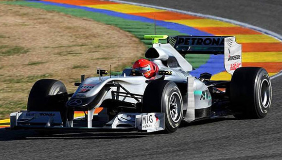Formula 1 - Počeli testovi u Valensiji