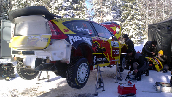 WRC - Petter Solberg - novi dizajn bolida Citroën C4 WRC