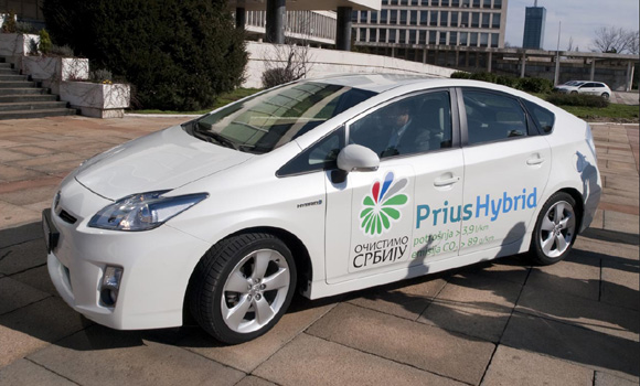 Toyota Prius uručena akciji „Očistimo Srbiju”