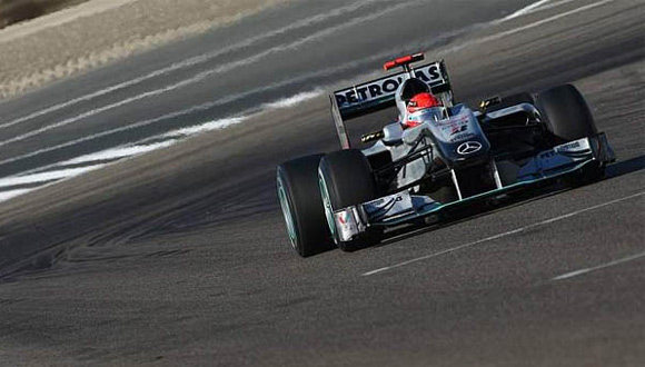 F1 VN Bahreina - Rosberg - Schumacher 1:0