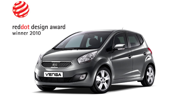 Kia Venga osvojila Red dot nagradu za dizajn